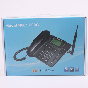 Téléphone sans fil DLNA ZT800G Téléphone fixe avec 1 emplacement pour carte Sim <span class=keywords><strong>Gsm</strong></span> Office/home <span class=keywords><strong>Gsm</strong></span> Fwp Téléphone fixe sans fil - Product Image 1