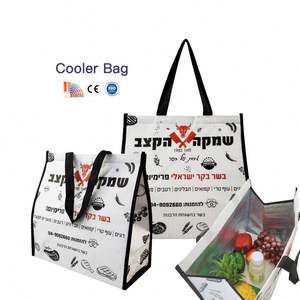 Wholesale <b>Large</b> <b>Cooler</b> Tote <b>Bag</b> Nonwoven Fabric Hot/Cold Drinks Chocolate Coffee Thermal Insulated Waterproof <b>Cooler</b> <b>Bag</b> - Product Image 1