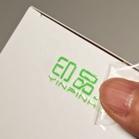 Verre personnalisé Artisanat Étanche UV DTF Or Ruban Transfert Autocollant Logo 3D Patchs Autocollants pour Emballage