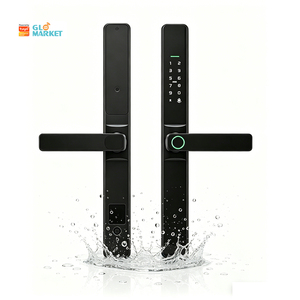 กลอนประตูอัจฉริยะกันน้ำ Glomarket รุ่น Tuya TTlock  แบบสแกนลายนิ้วมือ รหัสผ่าน บัตรคีย์การ์ด สำหรับประตูบานเลื่อนโครงอะลูมิเนียม - Product Image 1