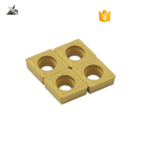 Outils de tournage extérieur en carbure de tungstène CCMT 09T308 pour tour automatique, revêtement TiC, dureté 92HRC, OEM Sanxin, vente en gros