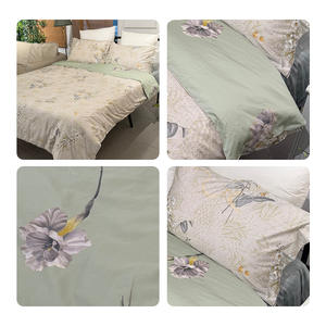 Juego de Sábanas de Algodón Dohia Aineng, Funda de Edredón, Satén 60s, Cuatro Piezas, Diseño de Cielo Estrellado, Transpirable, Suave al Tacto, Ropa de Cama para el Hogar - Product Image 3