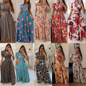 Robe Maxi à manches longues pour <span class=keywords><strong>Femme</strong></span>, tenue décontractée, vêtements de plage, Streetwear, grande <span class=keywords><strong>taille</strong></span>, à la mode, - Product Image 6