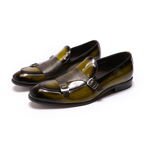 Zapatos casuales hechos a mano personalizados para hombres, lujosos para negocios, adecuados para bodas y vacaciones. - Product Image 6