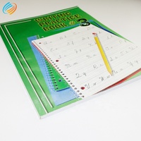 Cahier d'exercices scolaires professionnel pour enfants, imprimé, en papier offset, avec crayon, par un fournisseur renommé