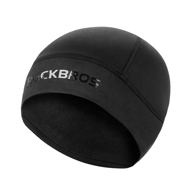 Cbr Odm YPP016 Polyester Spandex Zweettransporterend Fleece Motorfiets Fietsen Snowboard Skiën Helm Liner Beanie Skull Cap