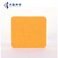 Panneaux acoustiques en feutre PET absorbant le son, en fibre de polyester haute densité écologique, 9 mm et 12 mm, pour plafond