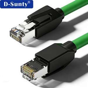 High Speed Cat6A M12 X Coded to RJ45 SSTP Industrial Cable 26AWG 24AWG Solid Copper CE ROHS for <b>Camera</b> - Product Image 4