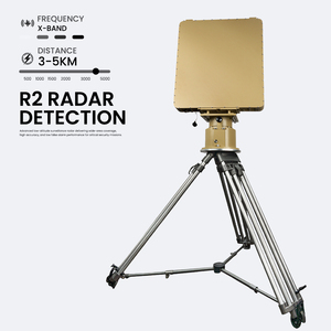 Drone Tespit Cihazları X Band Drone Tespit 5KM Menzilli Araç Üzeri 360 Drone Dedektörü Radar Mobil İHA Sistemi - Product Image 1