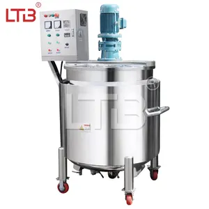 30-200l Make Hand Soap Liquid Tank Homogenizer Mixing Equipment Machine With Agitator