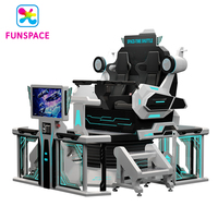 Parque temático de atracciones Arcade Time Travel VR Máquina de juego Realidad virtual Gaming VR Flight Simulator