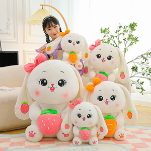 Usine En Gros Mignon Carotte Lapin En <span class=keywords><strong>Peluche</strong></span> Animal Jouets Grand Lapin Mignon En <span class=keywords><strong>Peluche</strong></span> Jouets À La Mode Peluches pour Enfants Bas quantité minimale de commande - Product Image 6