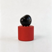 Flacon de parfum cylindrique givré personnalisé 30ml 50ml 100ml, surface mate, vide, rechargeable, en verre avec pompe