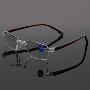 Kính mắt Frames Reading Kính Eyewear quang khung màu xanh Chặn ánh sáng lunettes mắt đặt hàng trực tuyến kính cận thị - Product Image 4