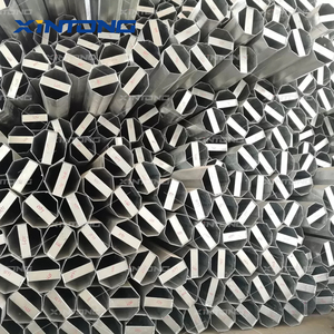<span class=keywords><strong>Poteau</strong></span> électrique extérieur en acier galvanisé à 12 côtés et 5 segments, type à brancher, 43 mètres, résistance au vent de 200 km/h, garantie 5 ans - Product Image 2