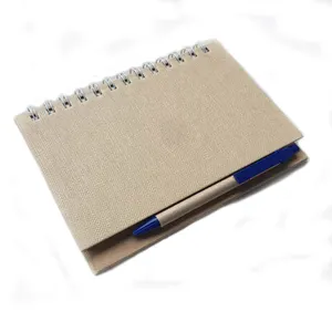 2024 Hot Selling Office School Leverancier Custom Logo Notebook Papier Cover Spiraal Dagboek A5 Notebook