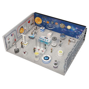 Grand centre d'expérience scientifique et technologique en métal pour enfants, équipement de <span class=keywords><strong>parc</strong></span> d'attractions intérieur - Product Image 5