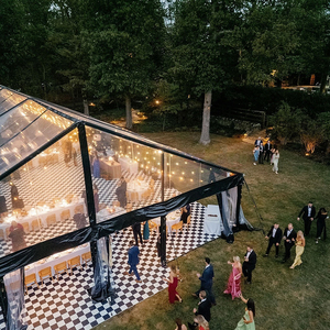 Carpa transparente para fiestas, carpa para bodas en jardín para 100-400 invitados, carpas portátiles para eventos con puertas, 25x30, 15x20, carpa plegable. - Product Image 2