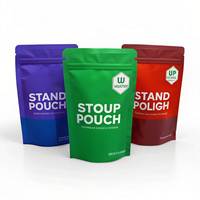 Sachet Mylar à Fermeture Ziplock Résistant aux Enfants, Doypack Autoportant avec Fermeture de Sécurité pour Emballage Médicinal, Pharmaceutique et Alimentaire