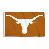פוליאסטר סיטונאי מותאם אישית עיצוב ncaa דגלי עם לולאות מכללת טקסס Longhorns 3X5 רגל דגל