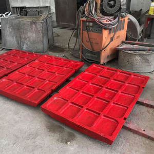 Plaques de mâchoires oscillantes PE400X600 en manganèse élevé, pièces de rechange durables pour concasseur à mâchoires fixe et mobile, plaque de mâchoire standard pour l'exploitation minière - Product Image 4