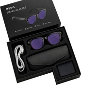 Lunettes Intelligentes avec Caméra IA pour Enregistrement Photo et Vidéo, Transfert Audio WiFi pour Activités Extérieures et Professionnelles