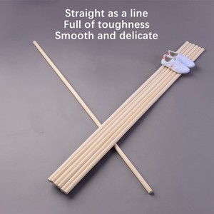 Gậy Kung Fu nhân viên tập luyện có thể thu gọn bằng gỗ tro - Product Image 2