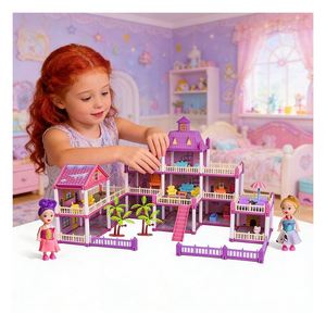 Puppy <b>Kitchen</b> Toys Set for Kids Unisex <b>Plastic</b> Balcony Play Set - Product Image 2