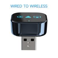 Adaptateur CarPlay sans fil 4-en-1 incontournable 2026 avec BT5.3, prise en charge WiFi 5G, AirPlay, MirrorLink, Android Auto, Plug&Play, Dongle automobile