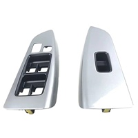 74232-60440 Penutup Panel Sakelar Jendela Daya Depan Belakang untuk Toyota Prado LC120 2003-2009 Bingkai Tombol Pengangkat Jendela