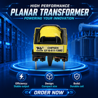 Transformateur de Commutation EF16 à Noyau de Ferrite, Chopper SMD, UPS, LED, Électrique, Personnalisé, Industriel, Petit