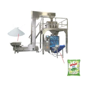 Packaging Sticky Tablet With Counting System Washing Powder Package 2G Poeter Cone Packing Machine