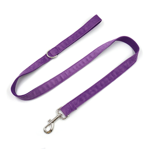 Heyri-Correa de terciopelo para perros, collar de entrenamiento para cachorros, color púrpura suave, mejor precio, alta gama - Product Image 5