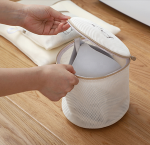 Bolsa de Almacenamiento Plegable <span class=keywords><strong>para</strong></span> Viajes, Organizador de Ropa Delicada, <span class=keywords><strong>Bolsas</strong></span> de Lavandería de Malla - Product Image 6