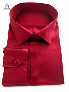 Camicia da sera su misura in 100% <span class=keywords><strong>seta</strong></span> per uomo - Product Image 1