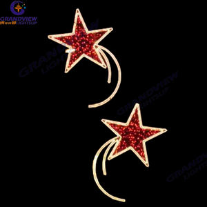 تصميم جديد لأضواء زينة رمضان وأعياد الميلاد على شكل عمود إنارة للشوارع، مقاومة للماء بمعيار IP65 للاستخدام الخارجي - Product Image 4