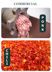 เครื่องบดเนื้อมอเตอร์ใหม่เครื่องบดไส้กรอกเครื่องบดเนื้อประสิทธิภาพสูงรับประกัน220ปีสำหรับใช้ในครัวบ้าน - Product Image 2