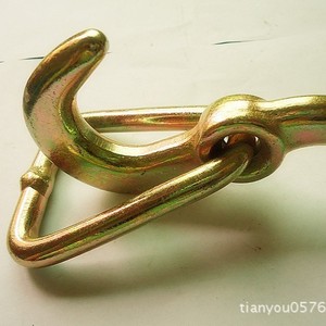 Forged S Type Hooks With Triangular Rings 2 Inch Model Pf52 1 Zinc Plated For Manufacturing Use - Product Image 4
