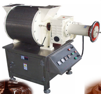 Nouvelle machine à raffiner les conques pour le broyage du chocolat, haute productivité, matériau SUS304