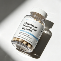 Astrawell OEM Private Label Magnesium L-Threonate Adultes Adolescents Complément alimentaire pour le sommeil Capsules de magnésium L-Threonate
