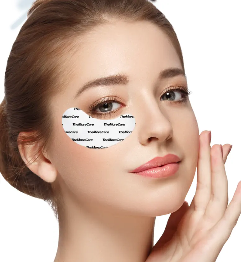 Coussinets pour cils Gel pour les yeux Gel hydrogel auto-refroidissant Compresse froide sous les yeux Patch pour refroidir l'extension des cils