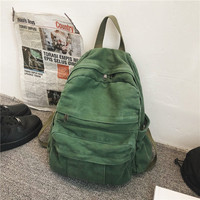Sacs à dos en toile personnalisés tendance rétro en gros pour filles et femmes, sacs à dos d'école imperméables à la mode en polyester