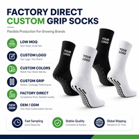 Fabricant de chaussettes de football personnalisées OEM, chaussettes de football antidérapantes pour hommes, chaussettes de sport athlétiques