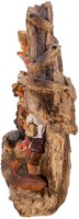 Crèche en bois sculpté en résine multi-bois pour les fêtes de Noël et religieuses, décoration de bureau