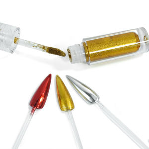 <strong>On</strong> Sale <strong>Nail</strong> <strong>Chrome</strong> Mirror Powder Colorful <strong>Effect</strong> Pigment Liquid Magic Mirror Powder for <strong>Nail</strong> - Product Image 5