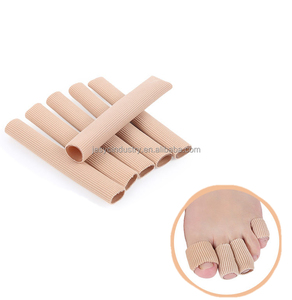 Protège-callosités et cors en gel de silicone à découpe libre pour doigts et pieds, avec séparateur d'orteils et doublure en gel pour soulagement des callosités et cors - Product Image 2