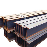 A36 Q235 G50 H Section Heb Poutre Structure en carbone Forme en H Poutre en acier 300x300 Universel Ipe 450 Norme américaine Taille de coupe laminée à chaud