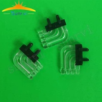 Colonne de guidage de lumière LED SMD, angle droit de 90 degrés, diamètre de 3 mm, moulée par injection, 4 broches CHA-02AB