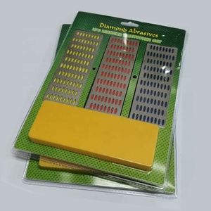 3Pc Dao & Lưỡi Kim Cương Khối Mài Đặt Đá Mài Mòn Đá Mài - Product Image 6