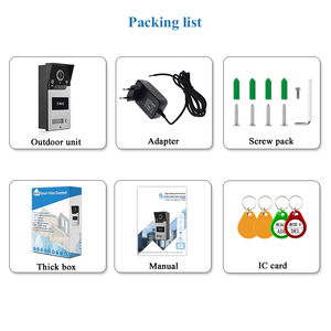 ออดวิดีโอไร้สายพร้อมกล้องรักษาความปลอดภัยอัจฉริยะสำหรับบ้าน, ระบบตรวจจับการเคลื่อนไหวและเสียงแบบสองทาง IP 65กันน้ำแอป Tuya สำหรับใช้ในบ้าน - Product Image 6